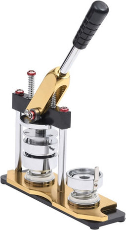 vidaXL - Buttonmachine - met - cirkelsnijder - draaipunch - 58 - mm