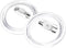 vidaXL - Buttons - met - spelden - 100 - st - 25 - mm - acryl
