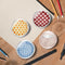 vidaXL - Buttons - met - spelden - 100 - st - 37 - mm - acryl