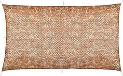 vidaXL - Camouflagenet - met - opbergtas - 3x7 - m - beige