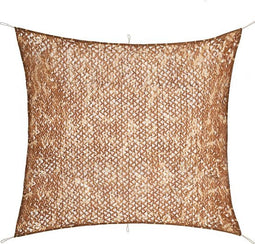 vidaXL - Camouflagenet - met - opbergtas - 5x5 - m - beige