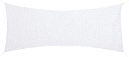 vidaXL - Camouflagenet - met - opbergzak - 312x140 - cm - wit