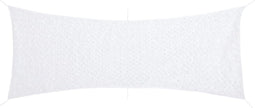 vidaXL - Camouflagenet - met - opbergzak - 412x144 - cm - wit