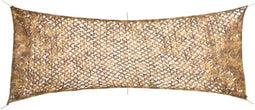 vidaXL - Camouflagenet - met - opbergzak - 412x144 - cm - zandkleurig