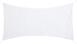 vidaXL - Camouflagenet - met - opbergzak - 600x414 - cm - wit