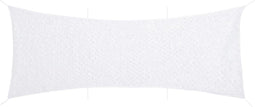 vidaXL - Camouflagenet - met - opbergzak - 623x203 - cm - wit