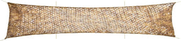 vidaXL - Camouflagenet - met - opbergzak - 706x140 - cm - zandkleurig