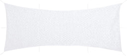 vidaXL - Camouflagenet - met - opbergzak - 708x423 - cm - wit