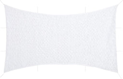vidaXL - Camouflagenet - met - opbergzak - 729x602 - cm - wit