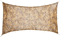 vidaXL - Camouflagenet - met - opbergzak - 816x520 - cm - zandkleurig