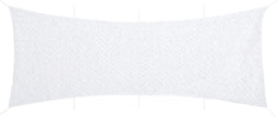 vidaXL - Camouflagenet - met - opbergzak - 833x297 - cm - wit