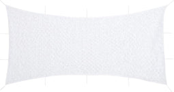 vidaXL - Camouflagenet - met - opbergzak - 833x609 - cm - wit