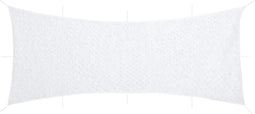 vidaXL - Camouflagenet - met - opbergzak - 844x429 - cm - wit