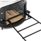 vidaXL - Camping - houtkachel - 45,5x33x25,5 - cm - roestvrij - staal - zilverkleur