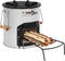 vidaXL - Camping - houtkachel - 45x25x26 - cm - staal - zilverkleurig