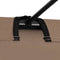 vidaXL - Campingbed - 180x60x19 - cm - oxford - stof - en - staal - taupe