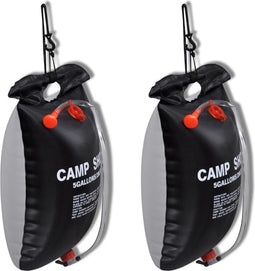 vidaXL - Campingdouches - 2 - st - solar - 20 - L