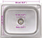 vidaXL - Campinggootsteen - enkele - bak - roestvrij - staal