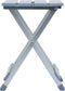 vidaXL - Campingkruk - 28x26x39 - cm - aluminium