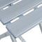 vidaXL - Campingkruk - 28x26x39 - cm - aluminium
