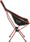 vidaXL - Campingstoel - inklapbaar - PVC - en - aluminium - zwart