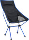 vidaXL - Campingstoel - inklapbaar - PVC - en - aluminium - zwart