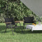 vidaXL - Campingstoelen - 2 - st - 54x43x59 - cm - oxford - stof - zwart