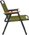 vidaXL - Campingstoelen - 2 - st - 54x43x59 - cm - oxford - stof - groen