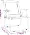 vidaXL - Campingstoelen - 2 - st - 54x55x78 - cm - oxford - stof - groen