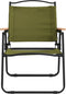 vidaXL - Campingstoelen - 2 - st - 54x55x78 - cm - oxford - stof - groen