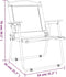 vidaXL - Campingstoelen - 2 - st - 54x55x78 - cm - oxford - stof - beige