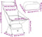 vidaXL - Campingstoelen - 2 - st - inklapbaar - oxford - stof - en - aluminium - zwart