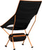 vidaXL - Campingstoelen - 2 - st - inklapbaar - oxford - stof - en - aluminium - zwart