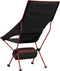 vidaXL - Campingstoelen - 2 - st - inklapbaar - oxford - stof - en - aluminium - zwart