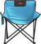 vidaXL - Campingstoelen - 2 - st - met - vakje - inklapbaar - felblauw