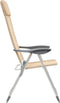vidaXL - Campingstoelen - 4 - st - inklapbaar - aluminium - crèmewit
