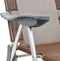 vidaXL - Campingstoelen - met - voetensteun - 2 - st - inklapbaar - textileen - bruin