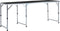 vidaXL - Campingtafel - inklapbaar - 180x60 - cm - aluminium - grijs