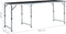 vidaXL - Campingtafel - inklapbaar - 180x60 - cm - aluminium - grijs