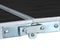 vidaXL - Campingtafel - inklapbaar - 180x60 - cm - aluminium - grijs