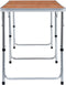 vidaXL - Campingtafel - inklapbaar - 180x60 - cm - aluminium