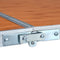 vidaXL - Campingtafel - inklapbaar - 240x60 - cm - aluminium
