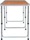 vidaXL - Campingtafel - inklapbaar - 240x60 - cm - aluminium