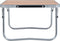 vidaXL - Campingtafel - inklapbaar - 60x40 - cm - aluminium - bruin
