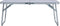 vidaXL - Campingtafel - inklapbaar - 60x40 - cm - aluminium - wit