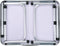 vidaXL - Campingtafel - inklapbaar - 60x45 - cm - aluminium - wit