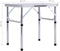 vidaXL - Campingtafel - inklapbaar - 60x45 - cm - aluminium - wit