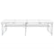 vidaXL - Campingtafel - inklapbaar - en - verstelbaar - 240x60 - cm - aluminium