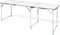 vidaXL - Campingtafel - inklapbaar - en - verstelbaar - in - hoogte - aluminium - 180 - x - 60 - cm