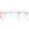 vidaXL - Campingtafel - inklapbaar - en - verstelbaar - in - hoogte - aluminium - 180 - x - 60 - cm
